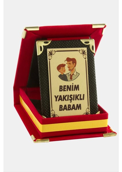 Benim Yakışıklı Babam Plaketi