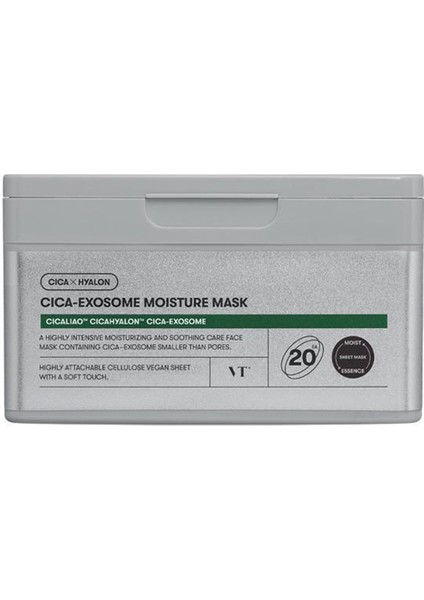 Vt Cıca‑exosome Moısture Mask / Yoğun Nem ve Yatıştırıcı Maske