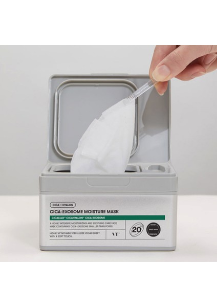 Vt Cıca‑exosome Moısture Mask / Yoğun Nem ve Yatıştırıcı Maske fırsatları