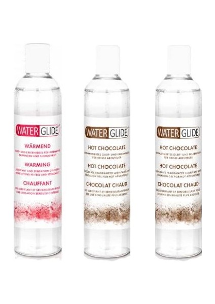 Warming Lubricant 400 ml 1 Ad + Hot Chocolate Lubricant 400 ml Çikolata Aromalı 1 Ad
