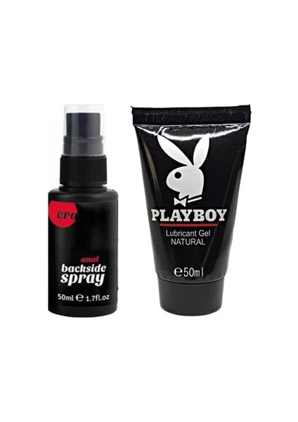 Hintohu Sprey 50 ml + Playboy Lubricant 50 ml Jel