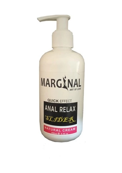 Marginal Relax 250 ml Cream / Marginal 250 ml Büyük Boy Bay Bayan Anàl Rahàtlatıcı Kaydı_rıcı Krem