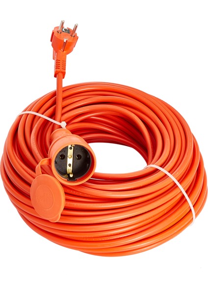 Turuncu Dişi Fişli Uzatma Kablosu 3x2.5mm (20MT)