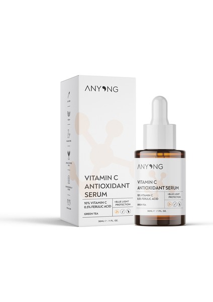 C Vitamini Serum 30 ml / %10 Vitamin C & %0,5 Ferulik Asit