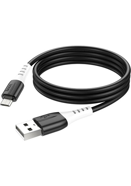 Hoco X82 Micro USB To USB 2.4A Silikon Data ve Şarj KABLOSU-(5775) - EMY6499-2334