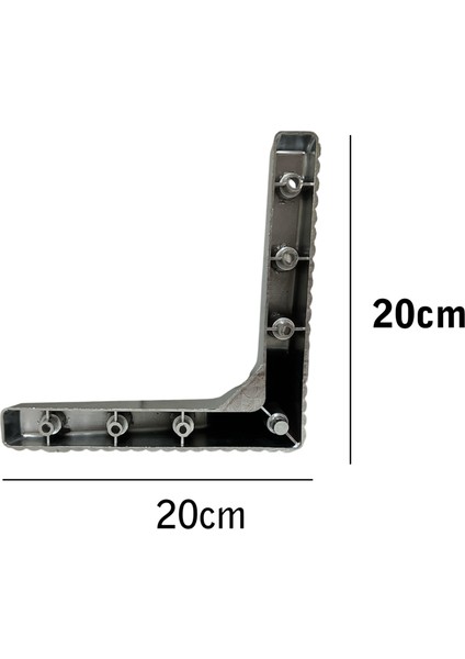 kanepe Koltuk Tv Ünitesi Konsol Yükseltme Zenit Model Plastik Ayak 10 cm Krom Renk 4 Adet modelleri