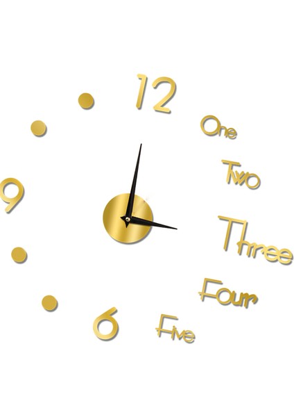 Duvar Saati Çerçevesiz Dekoratif Sessiz Duvar Sanat Saati Oturma Odası Yatak Odası Için (Yurt Dışından) modelleri