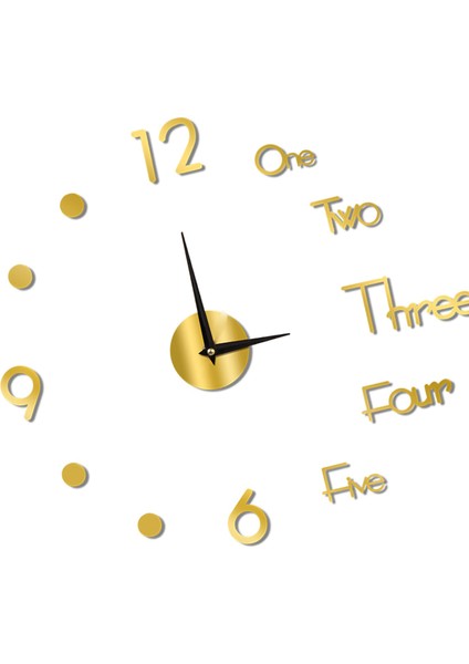 Duvar Saati Çerçevesiz Dekoratif Sessiz Duvar Sanat Saati Oturma Odası Yatak Odası Için (Yurt Dışından) fırsatları