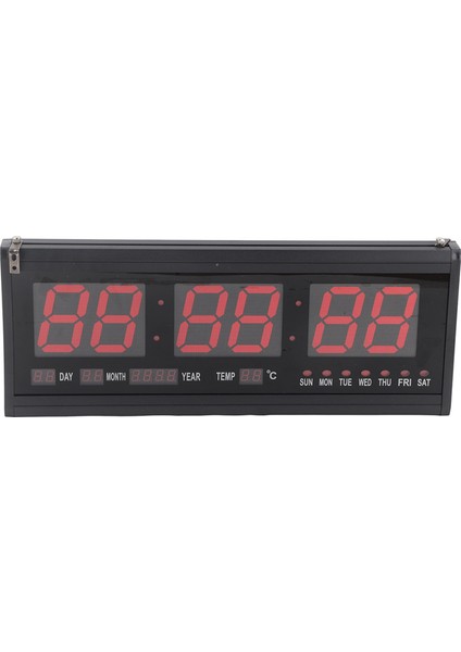 Dijital Duvar Saati LED Zaman Takvim Sıcaklık Masa Masa Saatleri Ev Gereçleri 110‑240V (Yurt Dışından) fiyatları