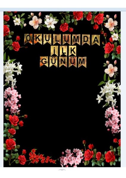 Okulumda Ilk Günüm , Okul Etkinlik Kumaş Pano 150X200