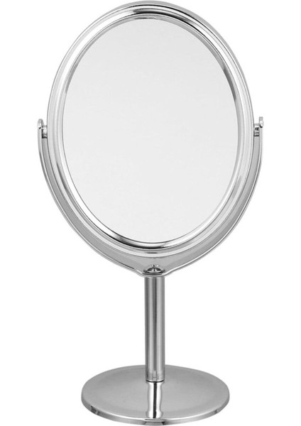 Şık Ayaklı Oval Ayna 13X15 Cm, Modern Tasarım, Ev ve Ofis Dekoru Için Ideal