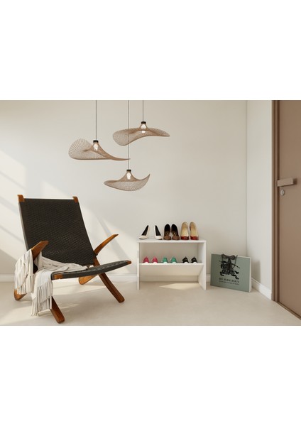 Erine Ayakkabı Dolabı Beyaz Renk modelleri