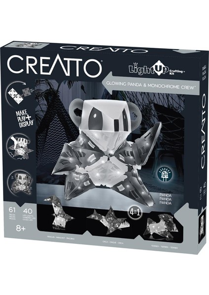Junoo Creatto Panda Birleştirilebilir Led Aydınlatma