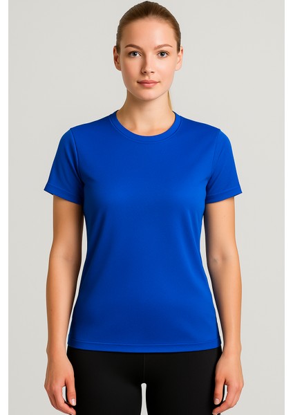 Kaelaurean Kadın Performans Spor Tişört Hızlı Kuruyan Esnek ve Dayanıklı Kumaş Nem Emici Spor T-Shirt