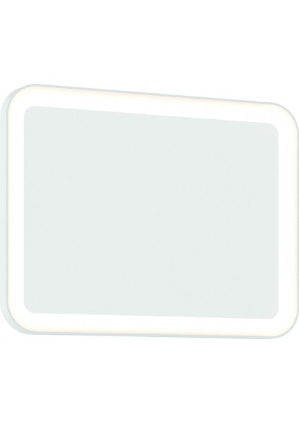 Patara Dikdörgen LED Ayna 85X65CM Mat Beyaz