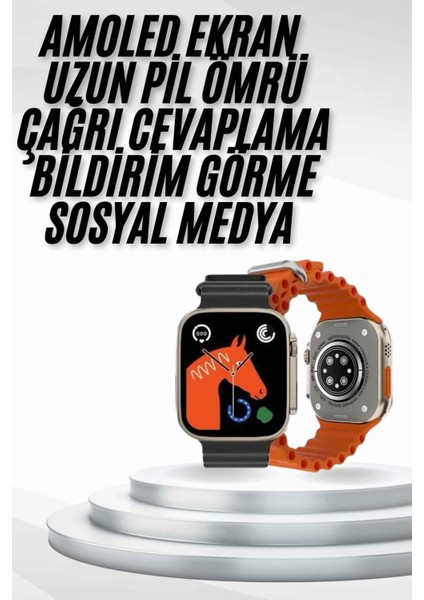 Lider Global Yeni Nesil Akıllı Saat Müzik Dinleme Bildirim Görme Sesli Asistan Desteği fiyatları