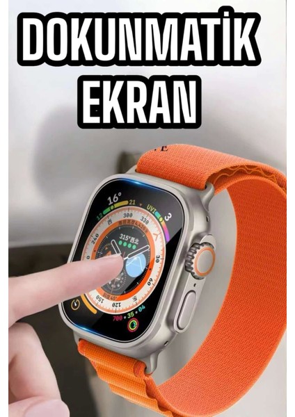Lider Global Akıllı Saat Uyku ve Spor Takibi Yeni Nesil Bluetooth Bağlantılı Amoled Ekran
