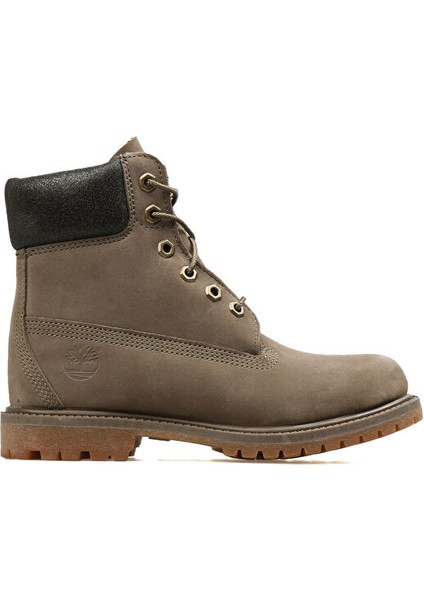 Gri Kadın Botu A1Hzm 6in Premium Boot W