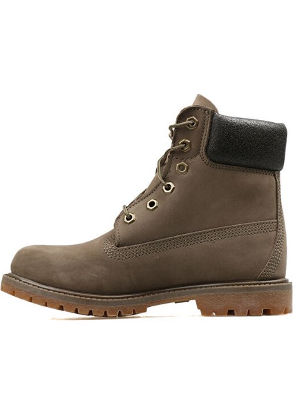 Gri Kadın Botu A1Hzm 6in Premium Boot W