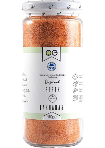 Organik Bebek Tarhanası ve Organik Bebek Bisküvi seti +6 Ay modelleri