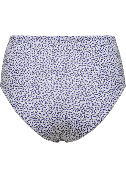 Onlella Hw Stitch Brief Normal Kalıp Desenli Açık Mavi Kadın Bikini Alt fiyatları