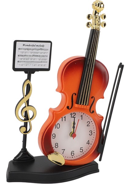 Enstrüman Çalar Saat Gitar Şekli Sabit Taban Aa Pil İle Çalışan Güçlü Abs Vintage Masa Saati Yatak Odası Ofis Masası Için (Yurt Dışından) indirimleri
