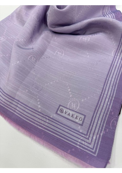 Monogram Pamuk Ipek Bordürlü Şal 41540-AÇIK Lila fiyatları