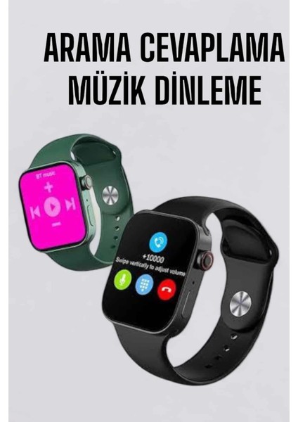 Lider Global Akıllı Saat Amoled Ekran Gps ve Uyku Takibi Bluetooth Bağlantılı