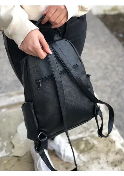 Kadın Çok Bölmeli Yıkama Deri Sırt Çanta fiyatları