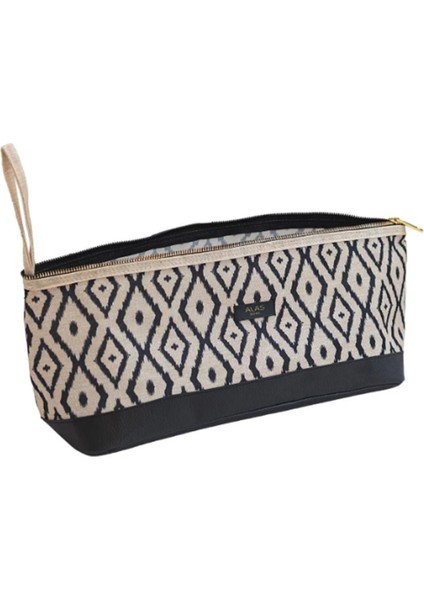 Bej Seyahat Kozmetik Çantası, Düzenleyici ve Şık Makyaj Organizer 24X17X19 fırsatları