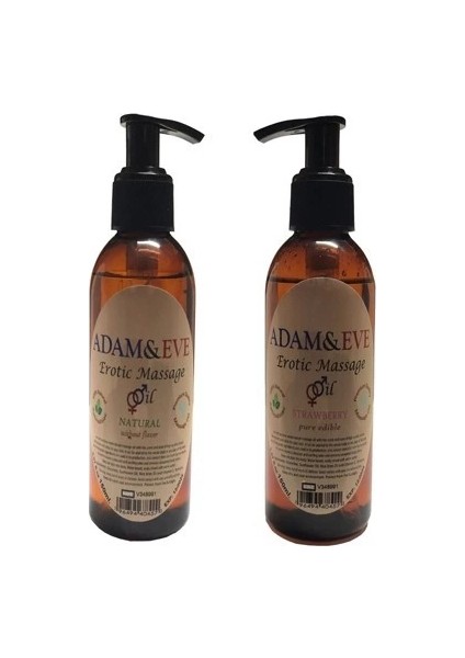 Adam & Eadam&eerkeklere Özel Sade Çilek Aromalı Masaj Yağı Massage Oil 125ML fiyatları