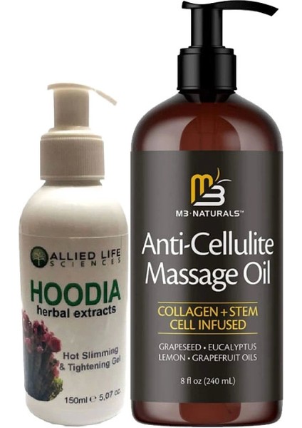 Hoodia Gel 150 ml Jel + 240 ml Masaj Yağı