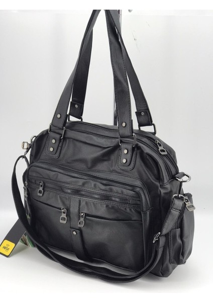 Yıkamalı Deri Kadın Omuz Çantası