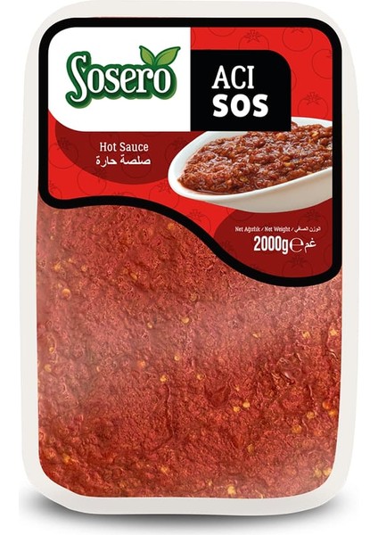 Acı Biber Sosu Tabak 2000 gr fiyatları