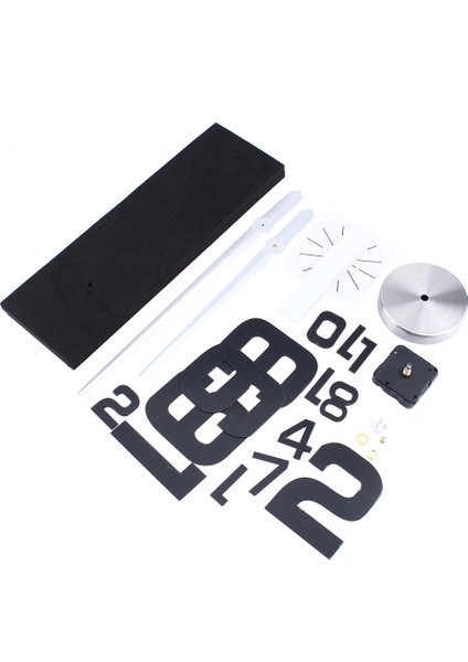 Modern Kendin Yap Büyük Duvar Saati Seti 3D Ayna Yüzey Sticker Ev Ofis Odası Için (Yurt Dışından)