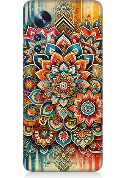 Xiaomi Mi 12 Uyumlu Mistik Mandala Deseni Ruhu Desenli Silikon Kılıf