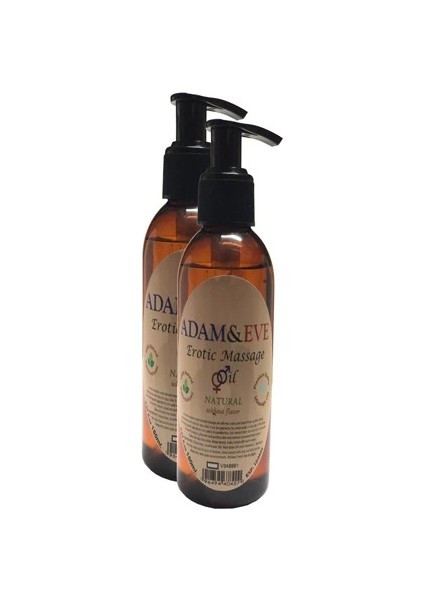 Kadınlara Özel Sade Vücut Masaj Yağı Pure Edible Massage Oil 125 ml 2Adet