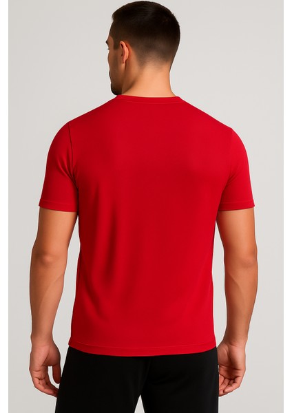 Kaelaurean Erkek Performans Spor Tişört Hızlı Kuruyan Esnek ve Dayanıklı Kumaş Nem Emici Spor T-Shirt fiyatları