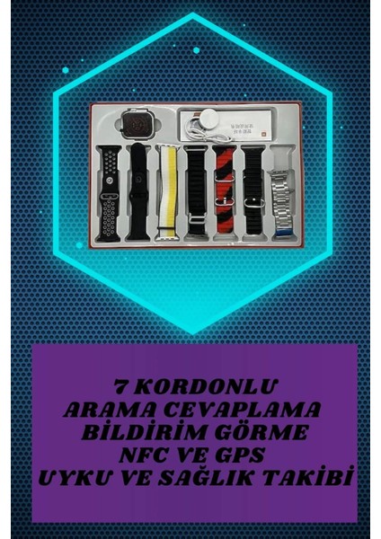 Lider Global Yeni Model Akıllı Saat ve Kulaklık Kampanyası Nabızz Ölçer Bluetooth Bağlantılı Uzun Pil Ömrü modelleri