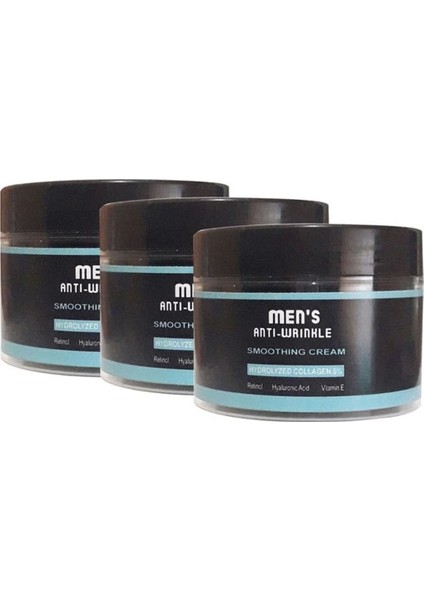 Men's Cream 3lü X100 ml Ölçeğinde Erkek Pürüzsüz Gergin Hat Kremi