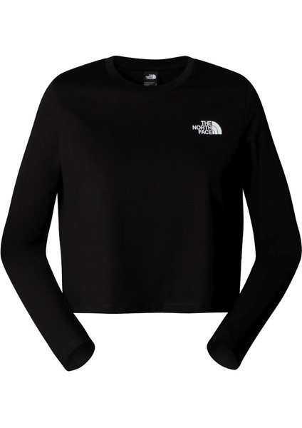Kadın L/s Sımple Dome Crop T-Shirt NF0A89FKJK31