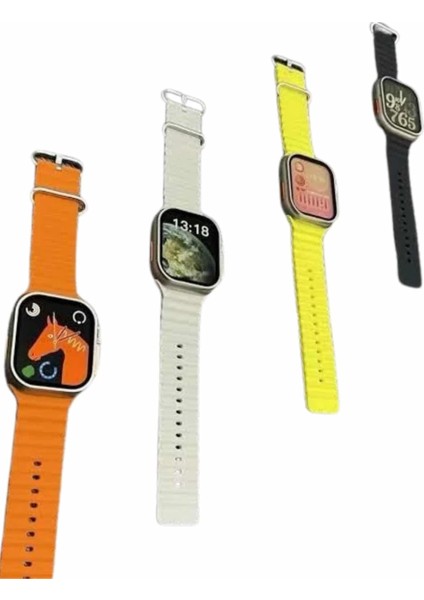 Lider Global Akıllı Saat Bleutooth Bağlantılı Akıllı Saat Amoled Ekran 49 mm indirimleri