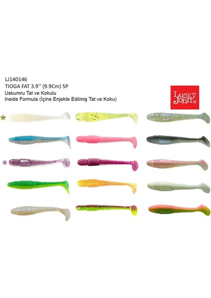 Tioga Fat 3.9'' (9.91 Cm) 5p Silikon Renk: T42