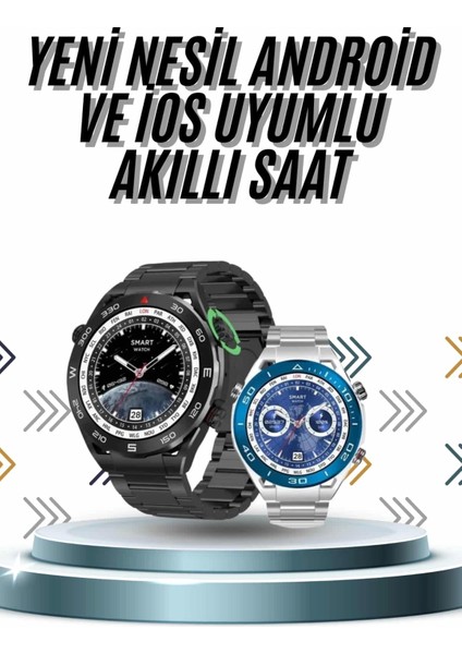 Lider Global Akıllı Saat 1.62 Inç Ultimate Nabız Sensörlü Sesli Görüşme Yapabilen