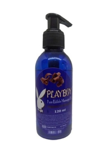 Masaj Yağı Çikolata Aromalı Pure Edible Aromaterapi 120 ml Playboy Chocolate Flavored Massage Oil 120 ml