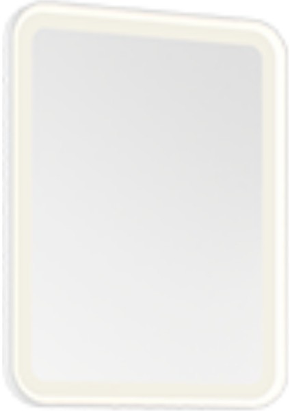 Patara Dikdörgen LED Ayna 55X75CM Mat Beyaz
