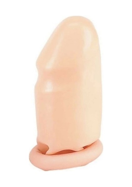 Eromax Anında 7 cm Dolgulu Uzatmalı Prezervatif Penis Kılıfı Çikolata Aromalı Masaj Yağı Hediye - 000031KI fiyatları