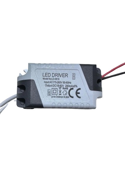 Noas YL89 0618J 6 Ile 18W Arası LED Panel Trafosu Jaksız