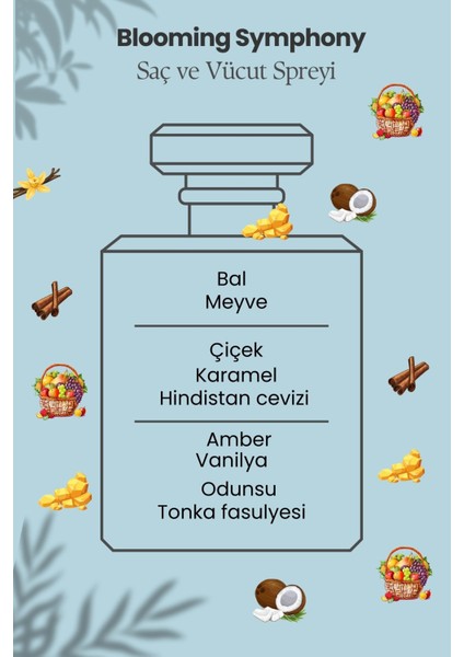 Vücut Spreyi Body Mist | Golden Honey | Blooming Symphony | Işıltılı | Ne mlendirici | Kadın | 250 ml fiyatları