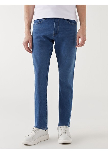 Yeni Sezon Slim Fit Erkek Jean Pantolon - S5KK58Z8 fiyatları